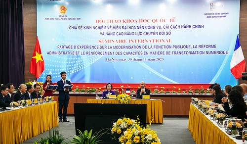 Renforcement de la coopération Vietnam-France en matière de transition numérique et de réforme administrative - ảnh 1