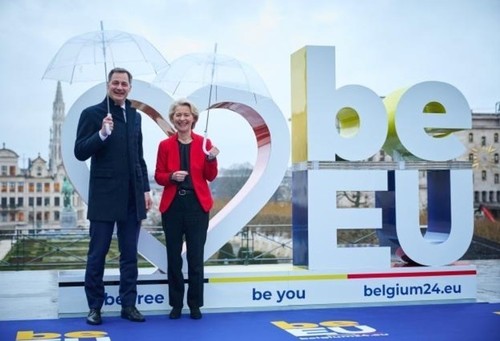 La Belgique assume officiellement la présidence de l’UE - ảnh 1