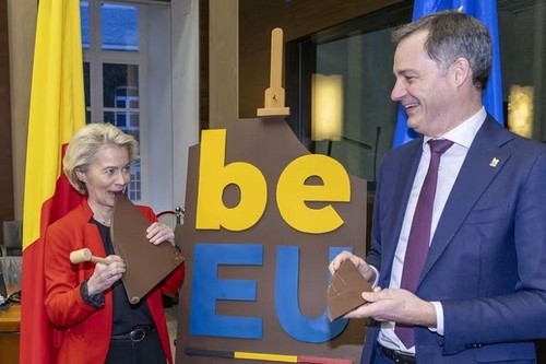 La Belgique assume officiellement la présidence de l’UE - ảnh 2