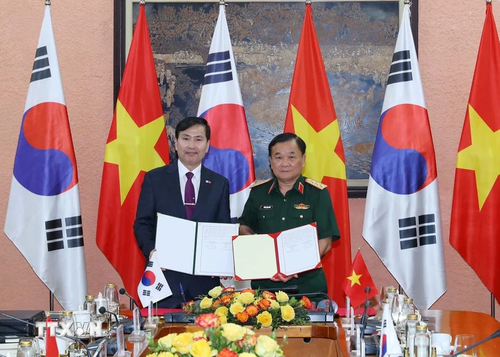 Dialogue Vietnam-Corée: Renforcement des liens de défense - ảnh 1