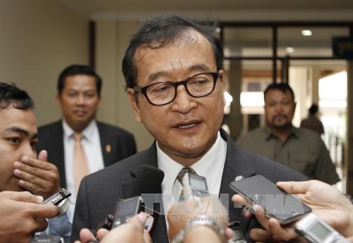 Cambodian court upholds sentence for Sam Rainsy - ảnh 1