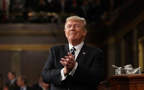 Trump’s first State of the Union address focuses on trade, immigration - ảnh 1
