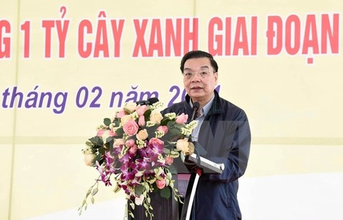 Tree-planting festival launched in Hanoi - ảnh 1