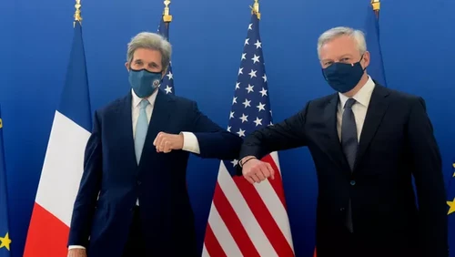 US, France call for alliance to fight climate change - ảnh 1