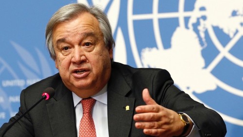 UN chief calls for action on COVID-19, climate change  - ảnh 1