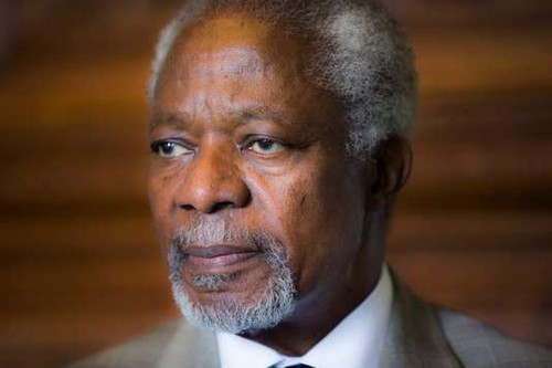 Mort de Kofi Annan, ancien secrétaire général de l’ONU et prix Nobel de la paix - ảnh 1