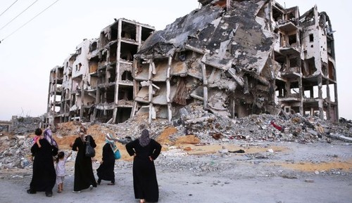 Palestine, Israel reach Gaza reconstruction deal - ảnh 1