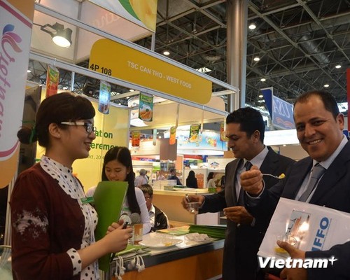 Vietnamese products showcased in France - ảnh 1