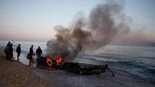 Israeli forces fire at fishermen in Gaza - ảnh 1