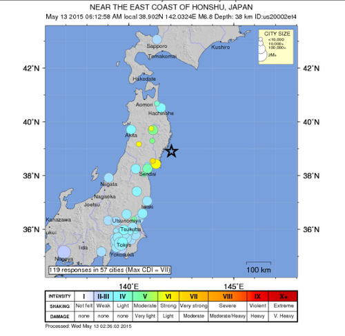 Powerful quake in Japan - ảnh 1
