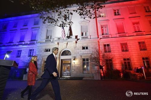 US Secretary of State arrives in Paris to show support for France - ảnh 1