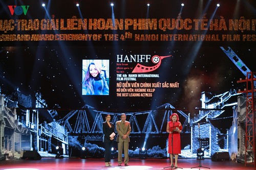 Spectaclular closing ceremony of Hanoi International Film Festival  - ảnh 7