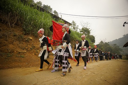 Wedding ceremony of the Red Dao   - ảnh 4