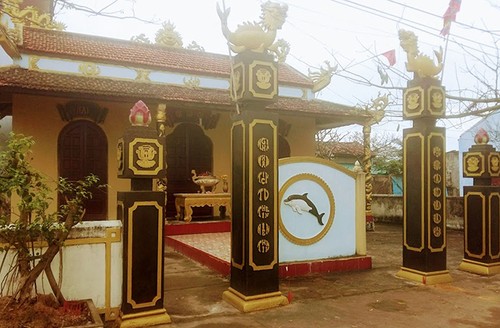 Whale worshiping ritual preserved in Canh Duong fishing village - ảnh 1