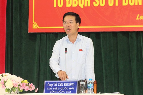 Senior leaders meet voters in Dong Nai, Bac Ninh  - ảnh 1