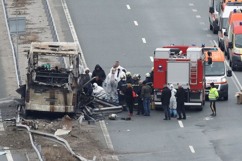 Bus crash in Bulgaria kills 45 - ảnh 1