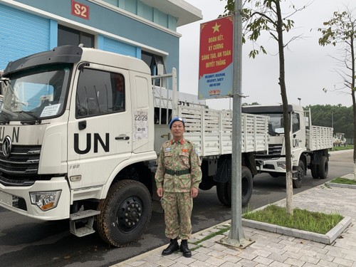 Blue-beret Vietnamese soldiers ready for peacekeeping mission in Africa - ảnh 1
