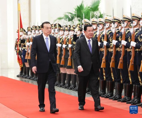 Tiongkok Menghargai Pengembangan Hubungan dengan Kamboja - ảnh 1