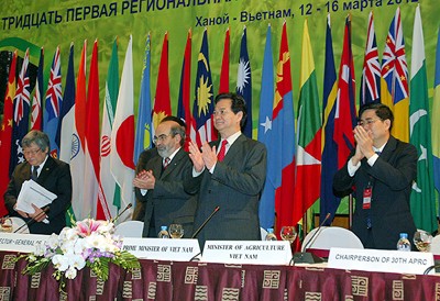 Eröffnung der FAO-Konferenz für die asiatisch-pazifische Region in Hanoi - ảnh 1