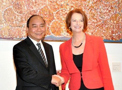  Vizepremierminister Nguyen Xuan Phuc besucht Australien - ảnh 1