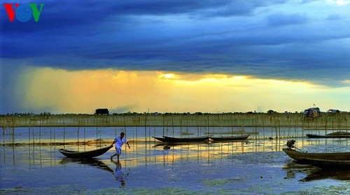 Die romantische Landschaft der Tam Giang Lagune - ảnh 15