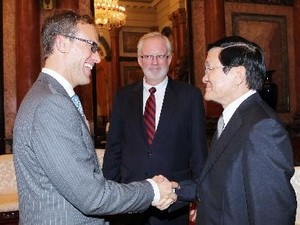 Staatspräsident Truong Tan Sang empfängt US-Außenhandelsbeauftragten - ảnh 1