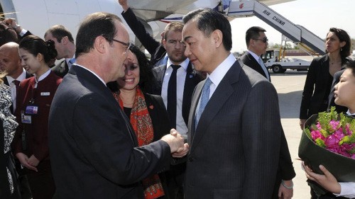 Frankreichs Präsident François Hollande zu Gast in China - ảnh 1