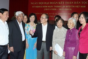 Die Solidarität schafft die nationale Kraft der Vietnamesen - ảnh 1