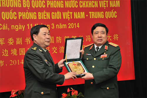 Vietnam und China wollen die Zusammenarbeit zwischen Armeen beider Seiten verstärken - ảnh 1