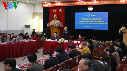 Zusammenarbeit zwischen den Organen der vaterländischen Front Vietnams - ảnh 1
