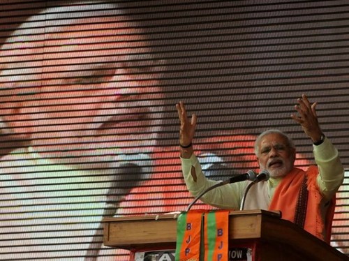 Narendra Modi wird BJP-Leiter im indischen Parlament und Regierungschef  - ảnh 1