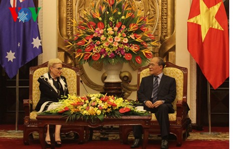 KPV-Generalsekretär Nguyen Phu Trong empfängt die Präsidentin des australischen Repräsentantenhauses - ảnh 2