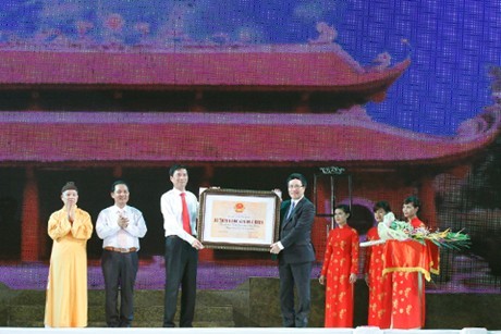 Die Gedenkstätte der Tran-Dynastie in Quang Ninh wird nationale Gedenkstätte  - ảnh 1