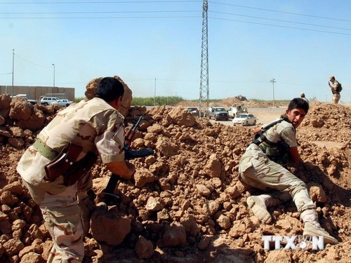 Kurdische Kämpfer aus dem Irak zum Einsatz gegen IS in Syrien - ảnh 1