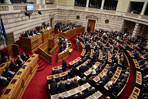 Das griechische Parlament kann noch keinen neuen Präsidenten wählen  - ảnh 1