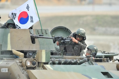 Südkorea und die USA bestimmen Termin für ihr gemeinsames Manöver  - ảnh 1