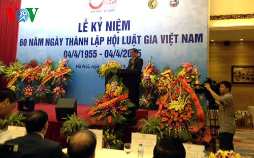 Feier zum 60. Gründungstag der Juristen-Verband Vietnams - ảnh 1
