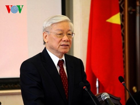 Medien berichten über den Besuch des KPV-Generalsekretärs Nguyen Phu Trong in den USA - ảnh 1