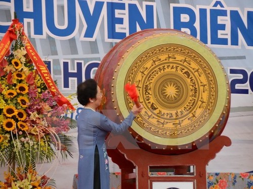 Einweihung der Oberschule Bien Hoa in der Provinz Ha Nam - ảnh 1