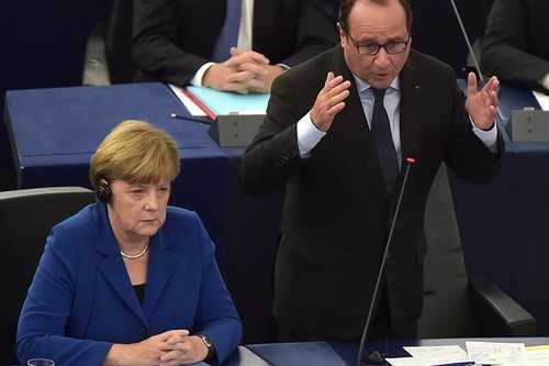 Frankreich und Deutschland: Flüchtlingskrise ist historische Herausforderung für Europa - ảnh 1