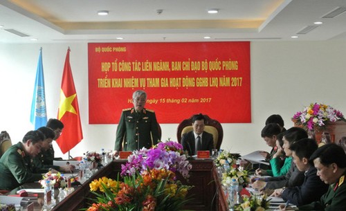 Vietnamesisches Verteidigungsministerium: Umsetzung der UN-Friedensmissionen - ảnh 1