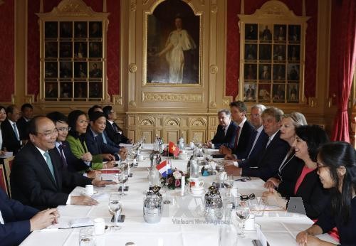 Premierminister Nguyen Xuan Phuc trifft Vertreter des niederländischen Parlaments - ảnh 1
