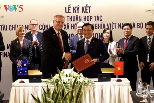 Vietnam und Australien unterzeichnen das Memorandum für die Zusammenarbeit im Finanzwesen - ảnh 1