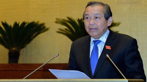 Vize-Premierminister Truong Hoa Binh nimmt an Konferenz über Aufgaben für Innenangelegenheiten teil - ảnh 1