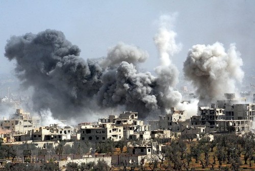UN-Sicherheitsrat führt Dringlichkeitsitzung über den Vorwurf zum Chemiewaffen-Einsatz in Syrien - ảnh 1