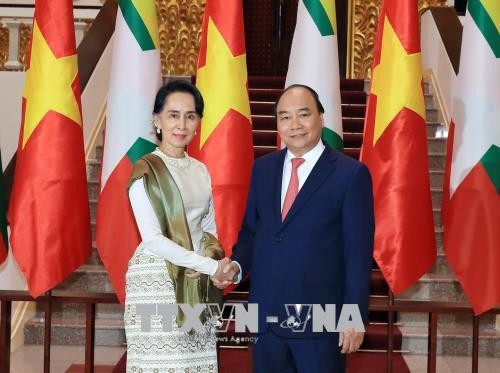 Gemeisame Erklärung zwischen Vietnam und Myanmar - ảnh 1