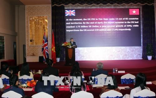 Feier zum 45. Jahrestag der Aufnahme diplomatischer Beziehungen zwischen Vietnam und Großbritannien - ảnh 1