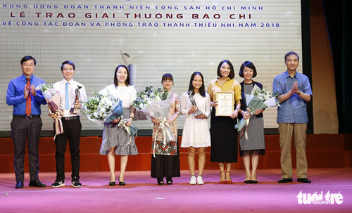 Verleihung der Presse-Preise über den Jugendverband und Junioren-Bewegungen - ảnh 1