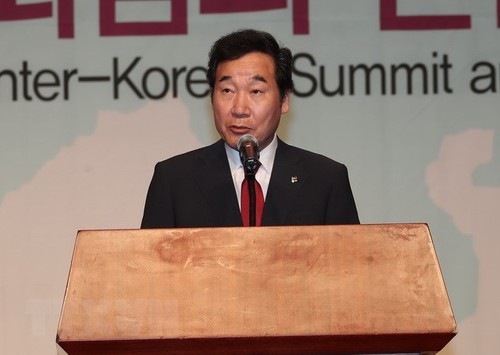 Südkoreas Premierminister reist zur Staatstrauer für Staatspräsident Tran Dai Quang nach Vietnam - ảnh 1