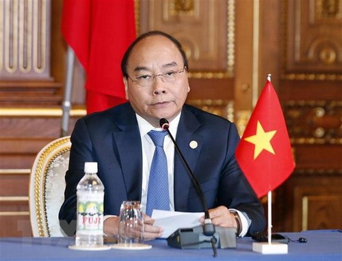 Premierminister Nguyen Xuan Phuc nimmt am Gipfel für Mekong-Japan-Zusammenarbeit teil  - ảnh 1